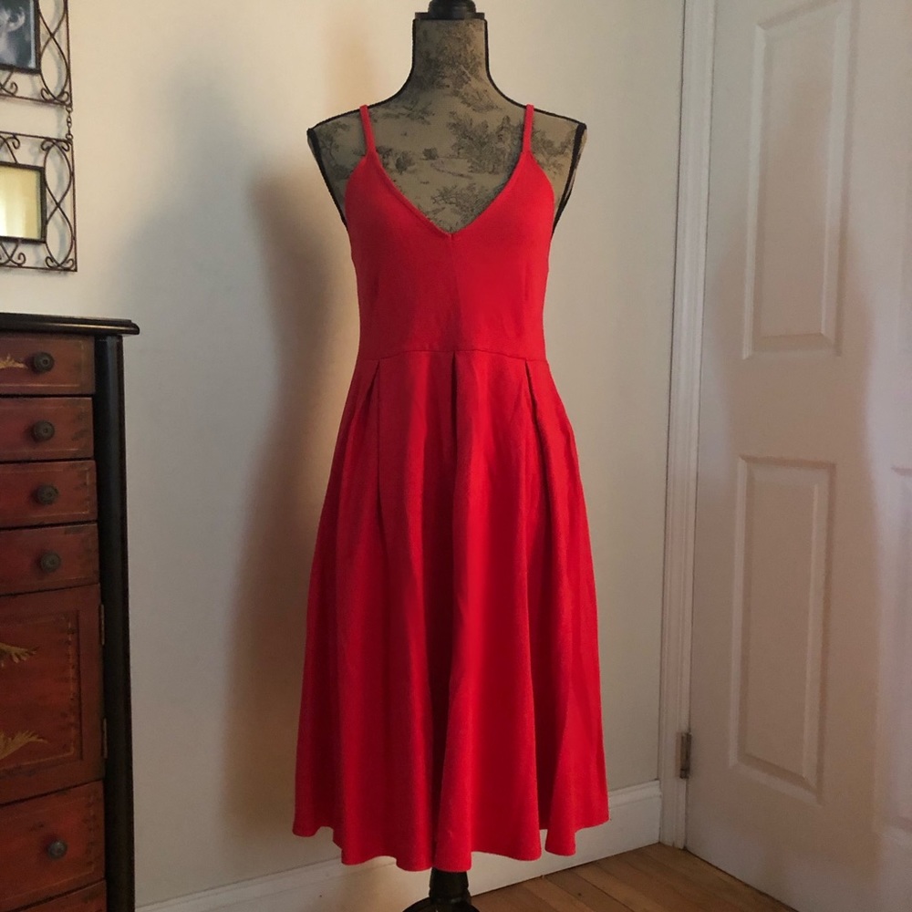 Wyatt Red Dress, Size Medium